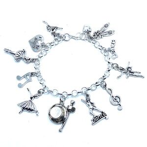 Dance Charm Bracelet Ballet Tap Jazz Dancer
